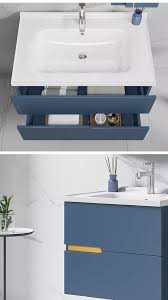 Sunny wood grayson 30 wide x 42 wall cabinet with glass doors, soft close hinges and 4 drawers. Wall Mounting Bathroom Sink Cabinets With Wash Basin Buy Bathroom Wash Basin Cabinet Bathroom Cabinet Wall Mounting Bathroom Sink Cabinet Product On Alibaba Com