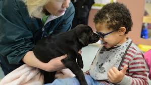 Every child should grow up with a dog. Puppy Magic Good Therapy For Special Kids