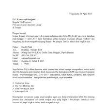 Curriculum vitae ( cv ) 2. Contoh Surat Lamaran Kerja Di Hotel Sebagai Cook Helper Contoh Surat
