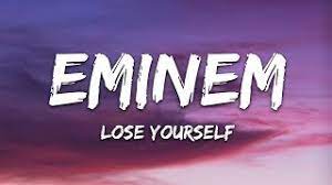 «тебе лучше полностью погрузиться в музыку. Eminem Lose Yourself Lyrics Youtube