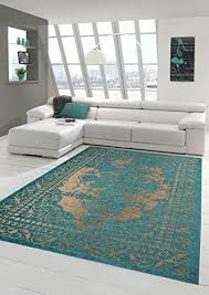 Moderner Teppich Designer Teppich Orientteppich Wohnzimmer Teppich Mit Bordure In Turkis Beige Grosse 160x230 Moderne Teppiche Teppich Design Wohnzimmer Teppich