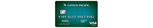 Elite card benefits earn instant asia miles. Cathay Pacific Visa Signature Credit Card Application Process Card Design Welcome Kit
