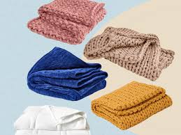 The free knitting patterns linked to in directory are the property of the original pattern designer and are listed. 17 Best Weighted Blankets 2021 Bearaby Luna Ynm Purple Saatva And More Architectural Digest