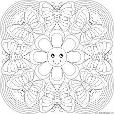 It harmoniously combines seven different colors namely red orange yellow green blue blue and violet. Rainbow Butterfly Mandala Crafts And Worksheets For Preschool Toddler And Kindergarten Butterfly Coloring Page Flower Coloring Pages Mandala Coloring