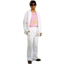 Whatever you do with this outfit, it's fun to be that guy!suit, white, colonel, sanders, miami, vice, angel, mens. Miami Vice Sonny Costume Drinkstuff