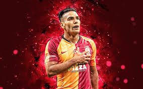 Zdobył tam 10 goli w 16 meczach. Herunterladen Hintergrundbild 4k Radamel Falcao Hand Auf Herz Galatasaray Fc Kolumbianischer Fussballspieler Fussball Vorwarts Turkische Super Lig Galatasaray Sk Radamel Falcao Garcia Zarate Footaball Neon Lichter Radamel Falcao Galatasaray