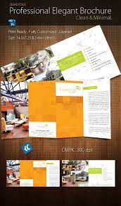 Add photos, icons, and illustrations or switch up the colors to give any design a personal touch. Quadfold Brochure Brochure Elegance Download Https Graphicriver Net Item Quadfold Brochure 127646 Ref Pxcr Brochure Brochure Psd Brochure Template