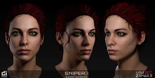 The escape of lydia is a pre order bonus dlc for sniper ghost warrior 3 that will put you in the shoes of a female sniper. Artstation Sniper Ghost Warrior 3 Character Raquel Little Red Zombies