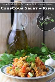 Couscous Salat Kisir Dailyvegan Rezept In 2020 Couscous Salat Couscous Rezepte