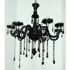 Integrate an industrial aesthetic into your den with this handsome chandelier by the lighting store. Candle Style Glass Black Chandelier Six Light S K Enterprises Id 22597586988