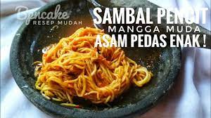 3 buah mangga muda @bumbu buat. Bikin Sambal Pencit Mangga Muda Untuk Ikan Bakar Tempe Goreng Etc Youtube