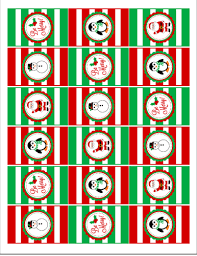 Christmas candy labels are celebration essentials that you must opt for if you desire superior decoration during the holidays. Christmas Hershey S Mini Candy Bar Label