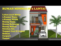 Desain rumah minimalis 2 lantai beratap unik di lahan ukuran 6 x 15 m2. Pin Di Rumah Idaman