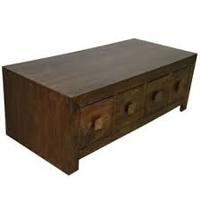To get the most of your new piece, select a storage coffee table. Aa Warehousing Dark Brown Finish 46 Inch Wide 8 Drawer Coffee Table Overstock 12556580