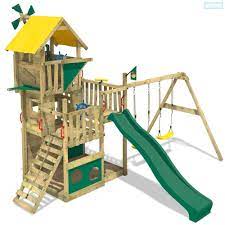 klettergerust smart flight kinderspielturm schommel speelhuisjes kind achtertuin
