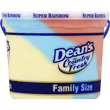 Check spelling or type a new query. Deans Country Fresh Ice Cream Reduced Fat Super Rainbow Sorbet Sherbet Northland Food