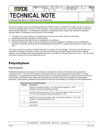 technical note tn 4 01 chemical resistance of polyethylene