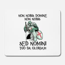 In times of war, as in life, surround yourself with people of value, virtue and high morals, because it's always better to lose, perish and vanish in. Templar Knights Mouse Pads Unique Designs Spreadshirt