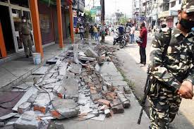An earthquake with a magnitude of 4.0 on the richter scale hit hampi in karnataka on friday at 6:55 am, confirmed national centre for seismology. Earthquake Measuring 6 7 Hits Assam Tremors Felt In North East West Bengal The News Minute
