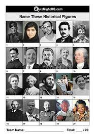 For many people, math is probably their least favorite subject in school. Famous Faces 020 Historical Figures Quiznighthq