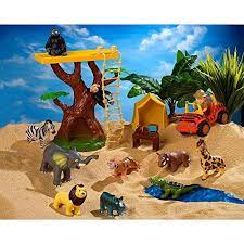 Amazon Com Animal Planet Wildlife Mega Set Toys Games Animal Planet Wildlife Animals