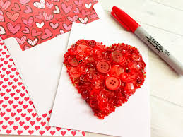 Pom pom valentine's day card project. Simple Homemade Valentine S Day Cards Kids Can Make Techie Homeschool Mom