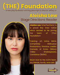 👋 𝗠𝗲𝗲𝘁 𝘁𝗵𝗲 𝗖𝗮𝘀𝘁 of (The) Foundation, a new original play by  award-winning playwright and director Jeffrey Lo, commissioned by  Contemporary Asian Theater Scene (CATS). 🎭 It's the premier staged reading  of (