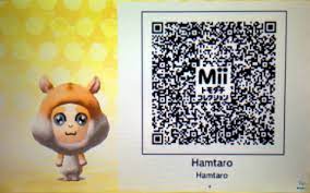 However, mii created on nintendo 3ds systems cannot be exported back to a wii due to the addition of character parts in mii maker not present on the wii's mii channel. Hamtaro Qr Code Hamtaro Qr Code Qr Codes Animal Crossing