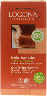 Logona Herbal Hair Colour Powder Flame Red Special