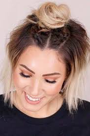 We've found our 50 best updos for short hair to help you out! Updos For Short Hair That Will Impress With Their Elegance And Simplicity