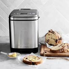 Cuisinart compact automatic bread maker this terrific bread machine comes from cuisinart, the cherished kitchen brand that's synonymous with reliability. Cuisinart Bread Maker Williams Sonoma