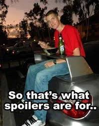 Spoilers on the front of a vehicle are often called air dams. Car Spoiler Memes