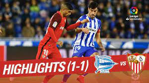 Head to head statistics and prediction, goals, past matches, actual form for la liga. Highlights Deportivo Alaves Vs Sevilla Fc 1 1 Youtube