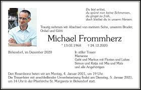 Traueranzeigen â€º suchen â€º aufgeben â€º prominente â€º meistbesuchte â€º aktuelle. Traueranzeige Michael Frommherz Sudkurier Trauerportal