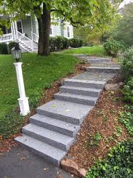 See more ideas about garden stairs, outdoor stairs, sloped backyard. Entrances And Steps Landscaping In Ma Natural Path Landscaping
