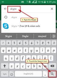 Get skype for windows 10. How To Install Skype On Android Mobile Phone Easily With Pictures