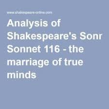 Analysis Of Shakespeare S Sonnet 116 The Marriage Of True Minds Shakespeare Sonnets Sonnets Sonnet 116