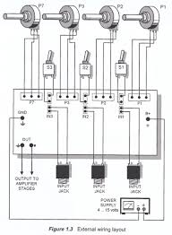 This disco audio mixer circuit is a typical example of the way modern components can, and do, simplify the realization of good quality audio in the given configuration it is eminently suitable for use as a disco audio mixer circuit, but the number of input channels can easily be enlarged. Pin On Amplificador