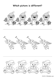 Spot The Differences Http 123kidsfun Com Christmas Christmas Free Printables Holiday Worksheets Fun Worksheets For Kids Kindergarten Worksheets