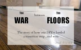 When installing vinyl plank flooring you want to buy about 10% extra than the size of the room to give yourself some next i pried up the transition between the current vinyl sheet floor and the carpet. The War Between The Floors How One Diy Er Battled A Transition Strip And Won Sarah S Big Idea