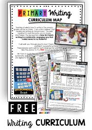 Keeping My Kiddo Busy Curriculum Mapping Writing Curriculum Primary Writing