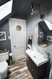No matter if your attic is small and tiny, your bathroom will look gorgeous and full with passion. Tiny Attic Bathroom Gets A Diy Update Hometalk