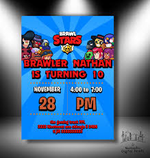 Encontre brawl stars no mercado livre brasil. Brawl Stars Birthday Invitation Invitaciones De Cumpleanos Decoracion Fiesta Cumpleanos Fiesta Cumpleanos