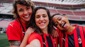 Puma's ac milan third kit for 2021/22 season will break the mould. Ac Milan S New 2021 22 Home Kit To Be Debuted On Pitch By Women S Team Football Reporting