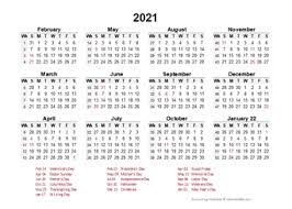 Plus, an overview with all calendar weeks (cw) in 2021 and a the first calendar week in 2021 begins on monday, the 04/01/2021 and ends on sunday, the. Printable 2021 Accounting Calendar Templates Calendarlabs