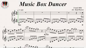 The Ringing Of Your Laughter It Sounds Like A Melody Music Box Dancer Frank Mills Piano Https Youtu Be Fc5uvvlqxgq Music Box Music Piano Sheet