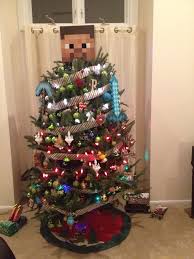 Minecraft Christmas Tree Minecraft Christmas Tree Christmas Trees For Kids Minecraft Christmas