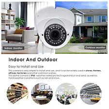 5mp 4mp Dome Super Hybrid Security Camera 1080p Hd Tvi Cvi Ahd 960h Cctv Surveillance Security Camera 2 8 12mm V Cctv Surveillance Security Camera Night Vision