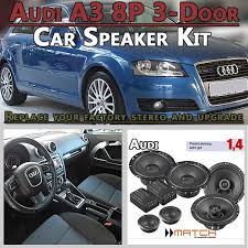 Audi A3 8p 3 Door Car Speakers Upgrade Kit For Front And Rear Side Panel Car Hifi Radio Adapter Eu Audi A3 8p 3 Door Hatchbac Audi A3 3 Door Car Car Speakers