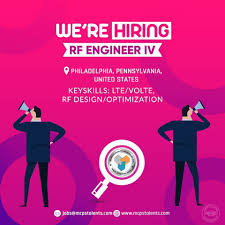 Hiring An Rf Engineer Iv In Philadelphia In 2020 Business Analyst Engineering Activities Job